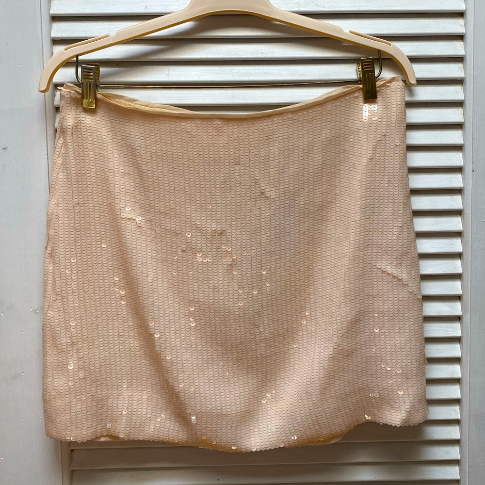 J. Crew Sequin Mini Skirt